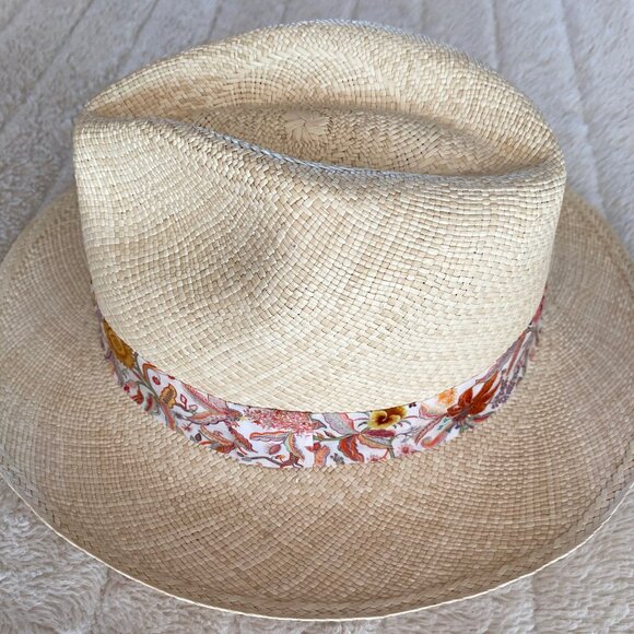 J.Crew, Liberty of London Panama Hat, Size S-M, NWT. main image 5